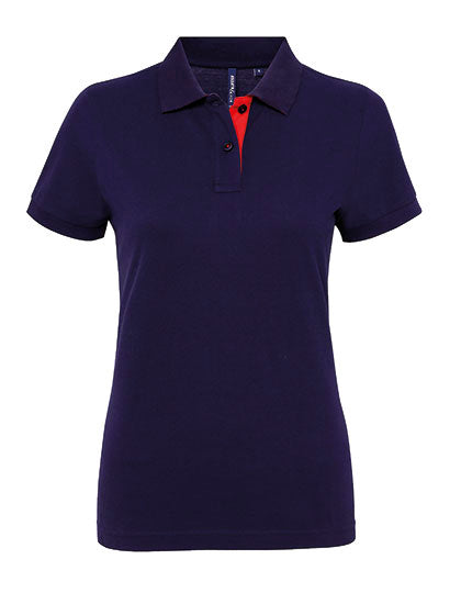 Women´s Classic Fit Contrast Polo