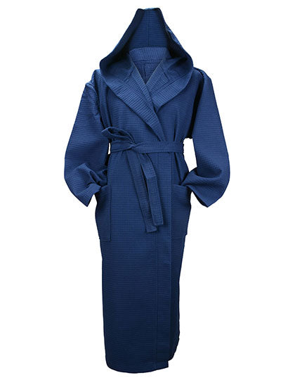 Robezz® Waffle Bathrobe With Hood