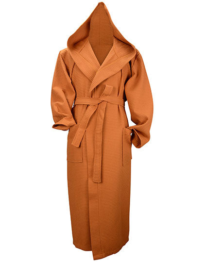 Robezz® Waffle Bathrobe With Hood