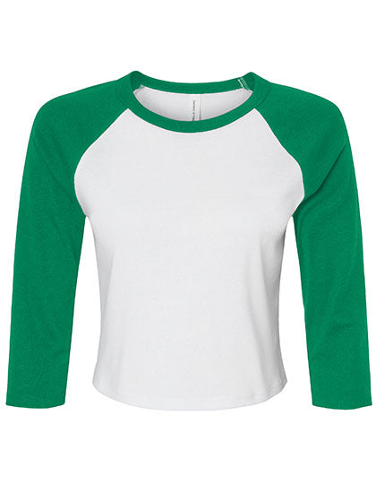 Women´s Micro Rib 3/4 Raglan Baby Tee