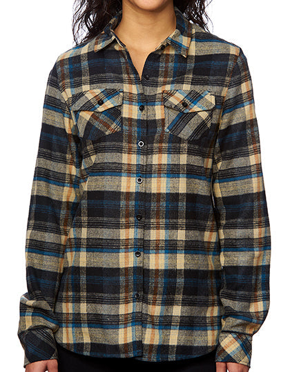 Ladies´ Woven Plaid Flannel Shirt