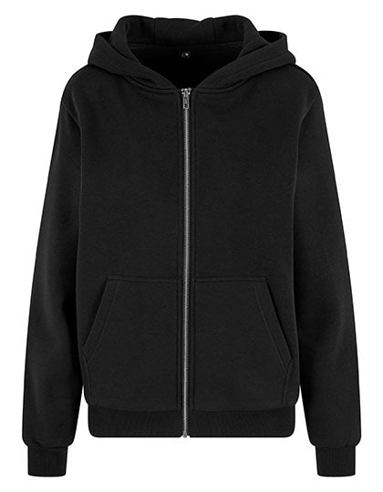 Ladies Fluffy Zip Hoody