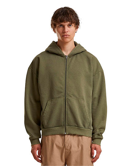 Vintage Heavy Zip Hoodie