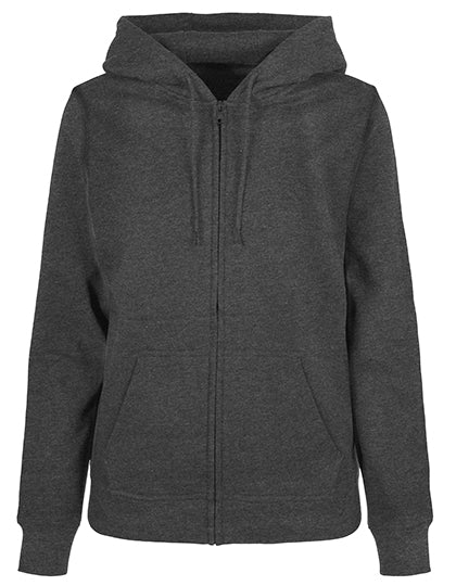 Ladies Basic Zip Hoody