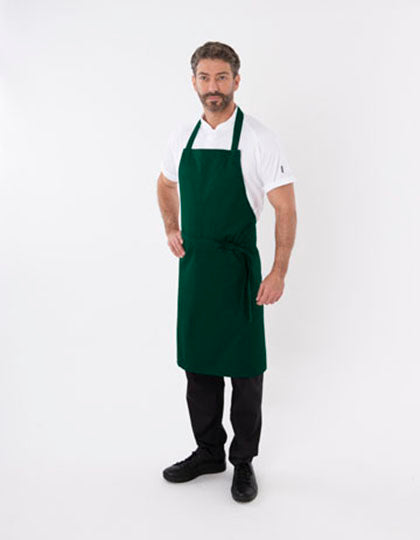 Bib Apron With Adjustable Halter
