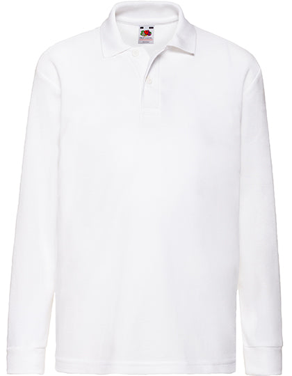 Kids´ Long Sleeve 65/35 Polo