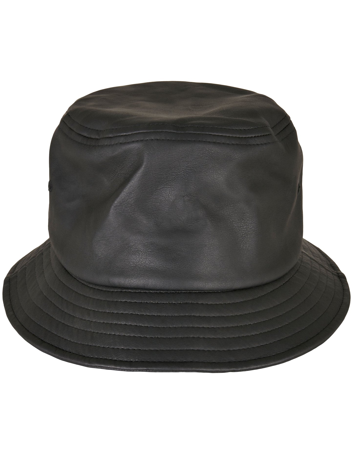 Imitation Leather Bucket Hat