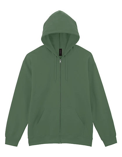 Softstyle® Midweight Fleece Adult Full Zip Hooded Sweatshirt