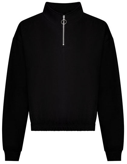 Women´s Cropped 1/4 Zip Sweat