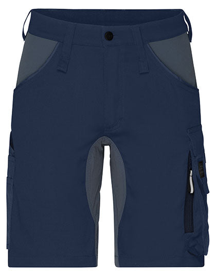 Workwear Stretch-Bermuda Slim Line