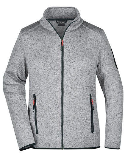 Ladies´ Knitted Fleece Jacket