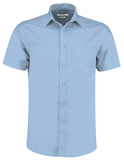 Men´s Tailored Fit Poplin Shirt Short Sleeve