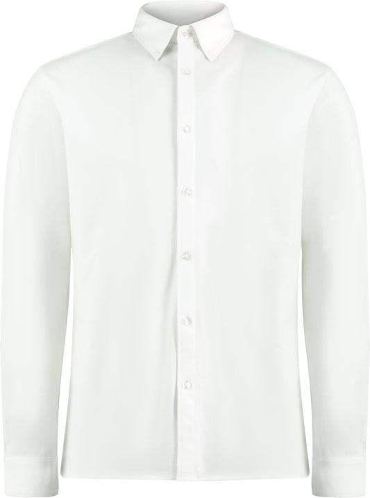 Tailored Fit Superwash® 60º Pique Shirt Long Sleeve