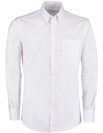 Men`s Slim Fit Workwear Oxford Shirt Long Sleeve