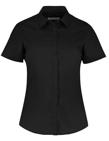 Women´s Tailored Fit Poplin Shirt Short Sleeve