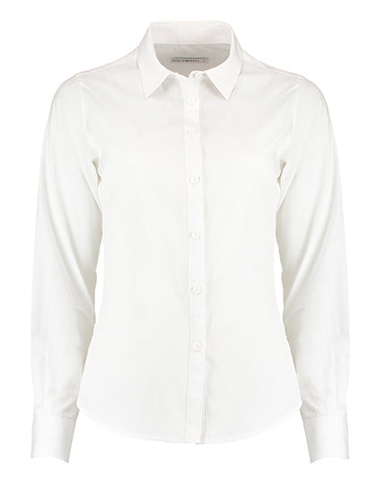 Women´s Tailored Fit Poplin Shirt Long Sleeve