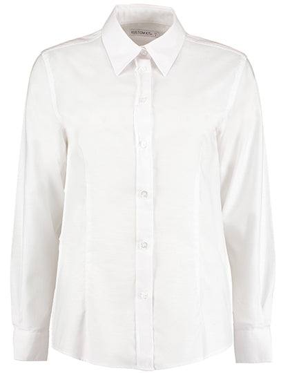 Women´s Tailored Fit Workwear Oxford Shirt Long Sleeve