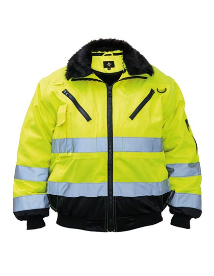 Robust 4-in-1 Hi-Vis Pilot Jacket Oslo