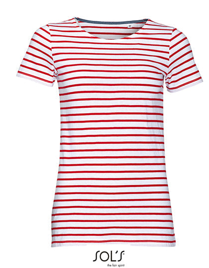 Women´s Round Neck Striped T-Shirt Miles