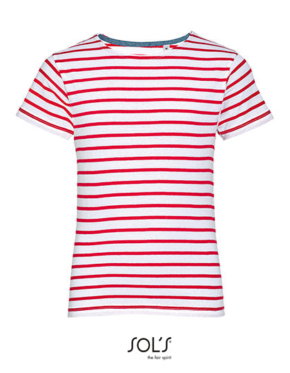 Kids´ Round Neck Striped T-Shirt Miles