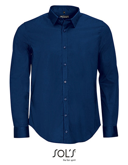 Men´s Long Sleeve Stretch Shirt Blake