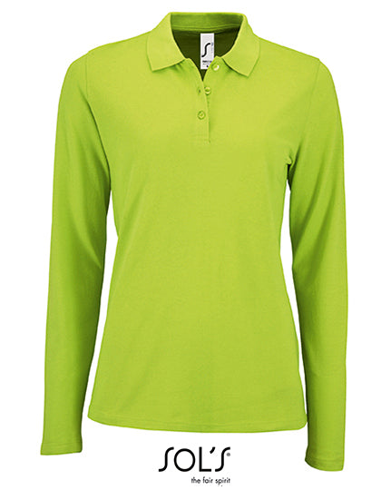 Women´s Long-Sleeve Piqué Polo Shirt Perfect
