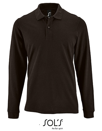 Men´s Long-Sleeve Piqué Polo Shirt Perfect