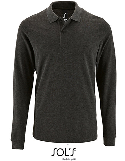 Men´s Long-Sleeve Piqué Polo Shirt Perfect