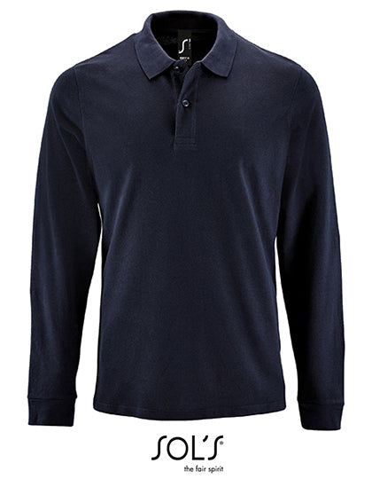 Men´s Long-Sleeve Piqué Polo Shirt Perfect