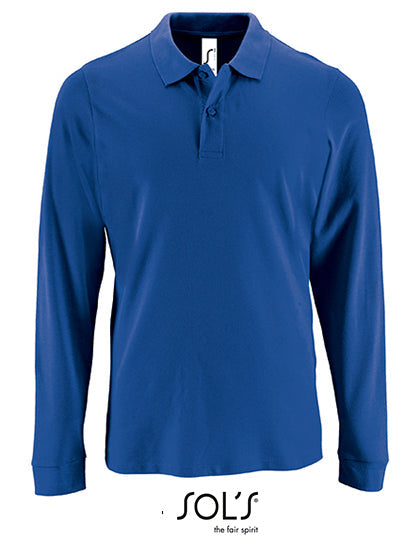 Men´s Long-Sleeve Piqué Polo Shirt Perfect