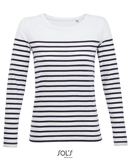Women´s Long Sleeve Striped T-Shirt Matelot