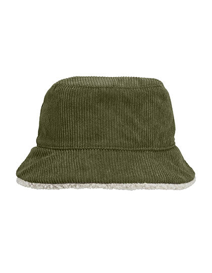 Reversible Sherpa And Velvet Bucket Hat