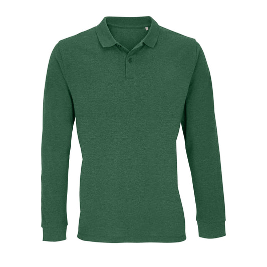 Unisex Long Sleeve Polo Shirt Planet