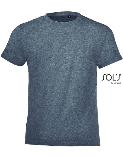Kids´ Round Collar T-Shirt Regent Fit