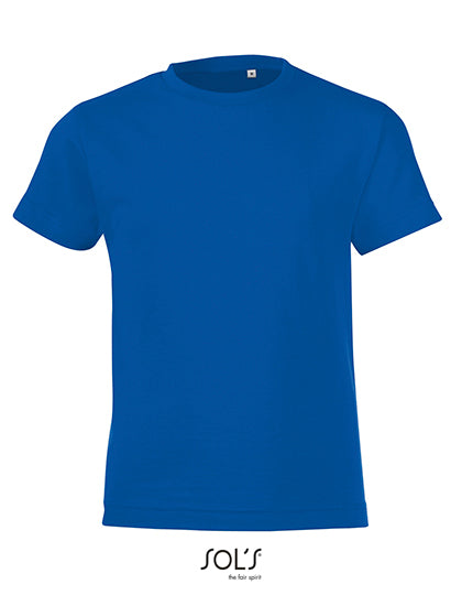 Kids´ Round Collar T-Shirt Regent Fit