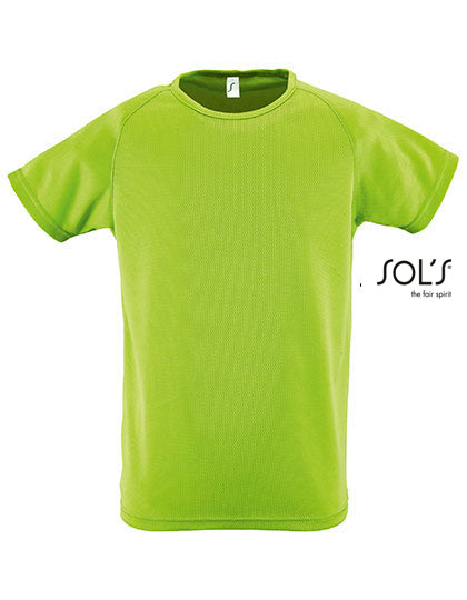 Kids´ Raglan Sleeved T-Shirt Sporty