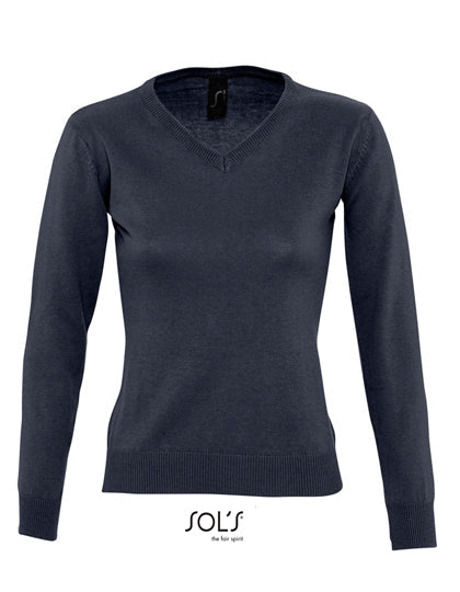 Women´s V-Neck Sweater Galaxy