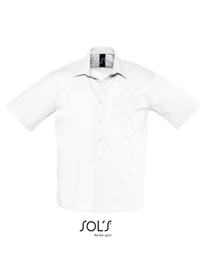 Popeline-Shirt Bristol Short Sleeve