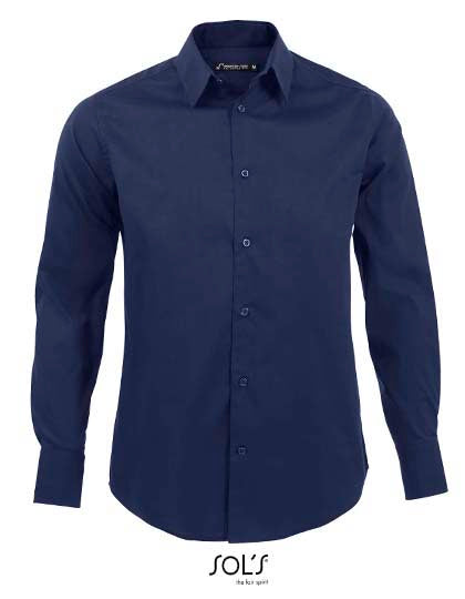 Men´s Stretch-Shirt Brighton Long Sleeve
