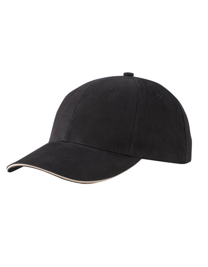 Light Brushed Sandwich Cap