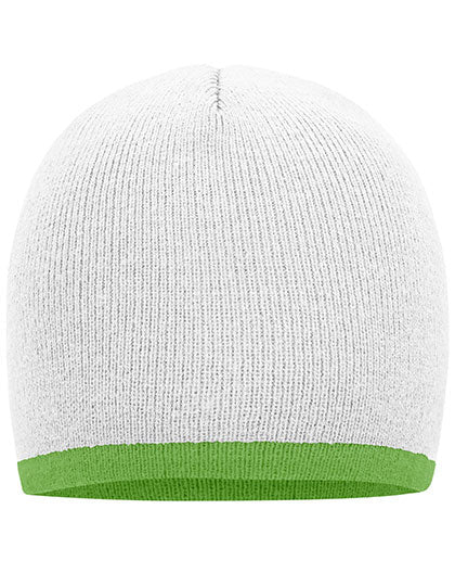 Beanie With Contrasting Border