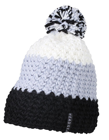 Crocheted Cap With Pompon