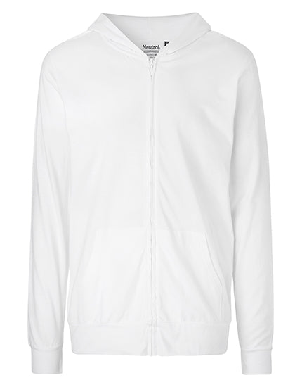 Unisex Jersey Hoodie With Zip
