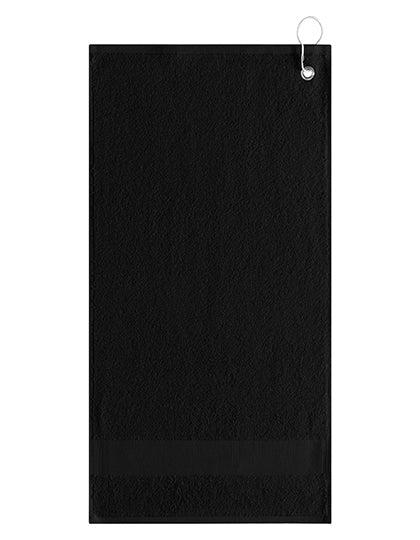 Golfhandtuch mit Aufhänger