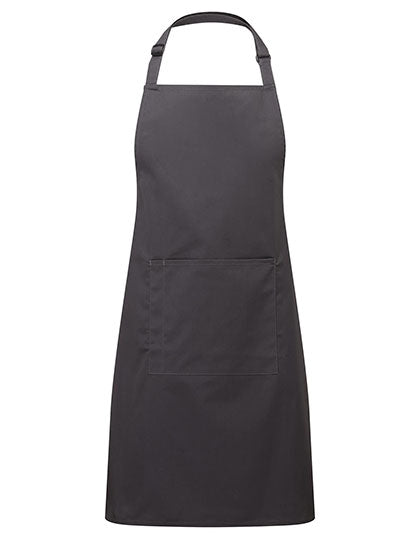Colours Collection Bib Apron With Pocket