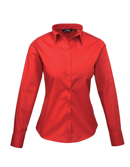 Women´s Poplin Long Sleeve Blouse