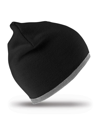 Soft Feel Cuffless Reversible Beanie
