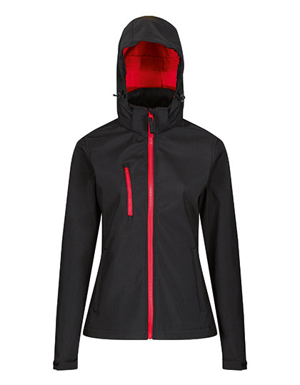 Women´s Venturer 3-Layer Printable Hooded Softshell Jacket