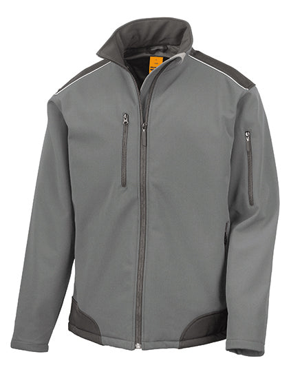 Ripstop Soft Shell Workwear Jacket With Cordura Panels