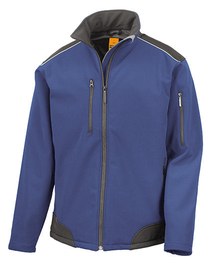 Ripstop Soft Shell Workwear Jacket With Cordura Panels